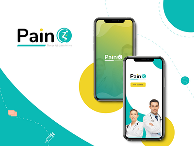 Pain C branding business design illustration ui ux