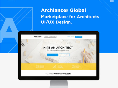 Archlancer UXUi branding corporate logo ui ux