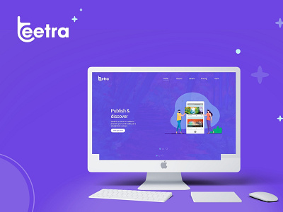 Teetra Website design