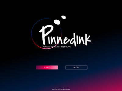 PinnedInk Welcome Page 😉