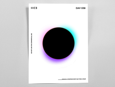 "ECLIPSE 038" animation art branding design flat illustraion illustrator minimal poster poster a day