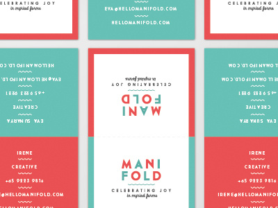 Manifold - namecard branding identity logo namecard