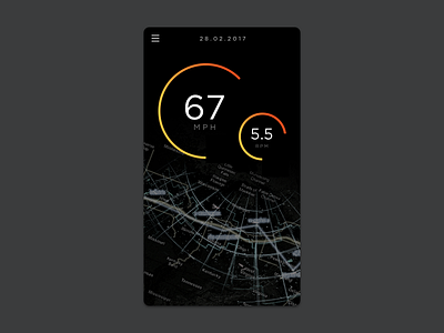 DailyUI#034 - Car Interface