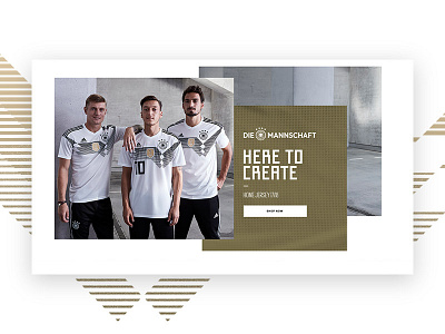 Germany Federation Experience Page design digital interface ui ux