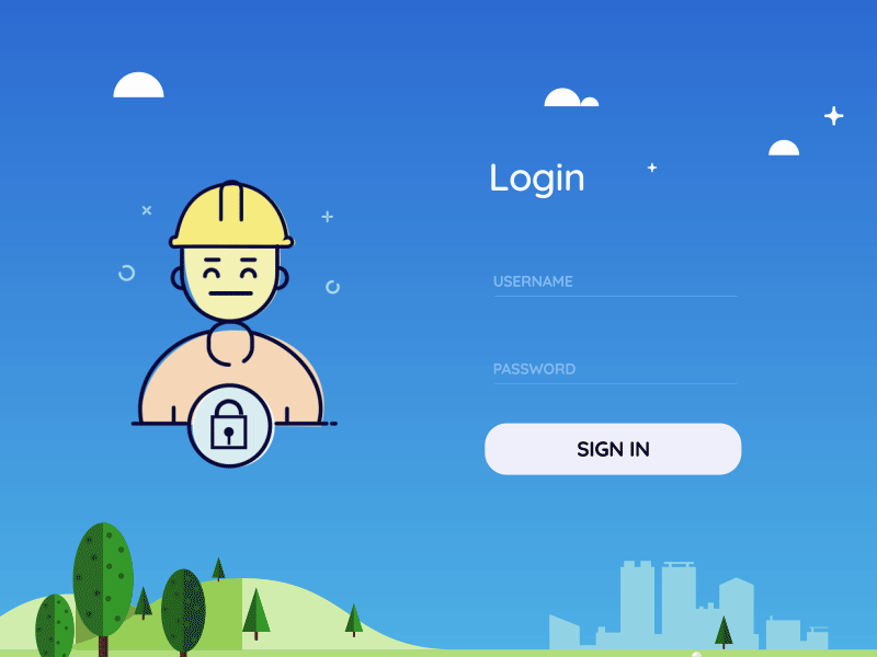 Login UI login sign upsign in ui animation