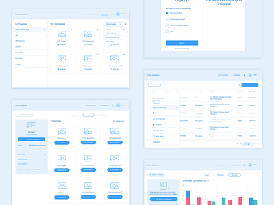 Desktop App Wireframes