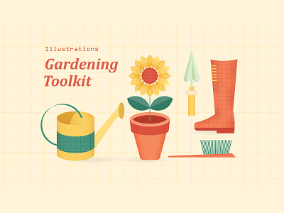 Garden Tools- Illustration