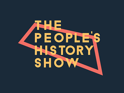 The People's History Show 3d branding c4d colourful design edinburgh illustration jacob capener photoshop phs thepeopleshistoryshow