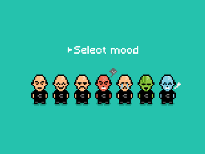 Moods of Esh 90s animation characterdesign gameart hello illustration material mood pixelart retro