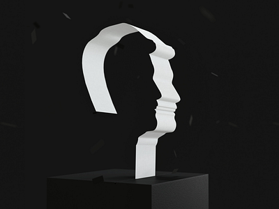 Silhoutte • 3d c4d design illustration otoy