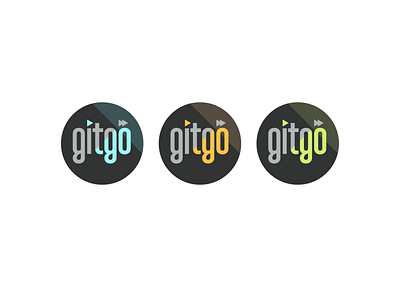 Gitgo Productions brand cinema circle film logo media video