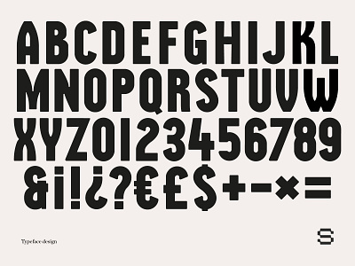Sans serif display typeface custom type font design sans serif typography