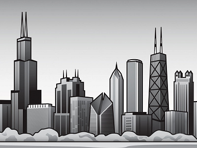 Chicago Skyline Illustration