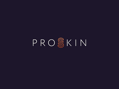 ProSkin — professional skin care logo branding design logo