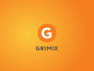 Grimix — auto parts for commercial vehicles logo branding flat logo