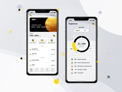 Banking App UI Concept