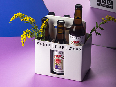 Label Illustration for Kabinet Brewery