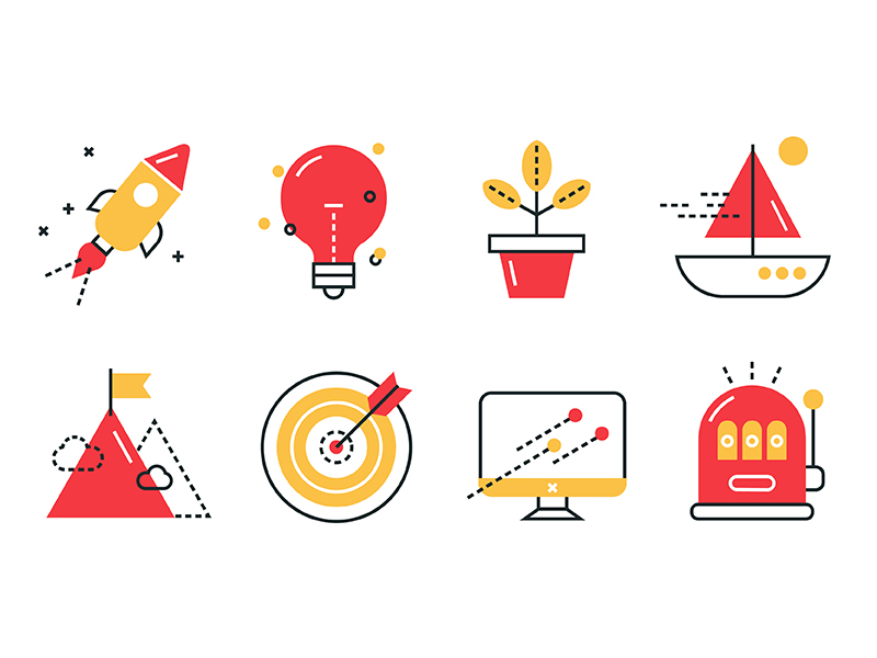 Icons for Catena Media by Valentina Brković on Dribbble