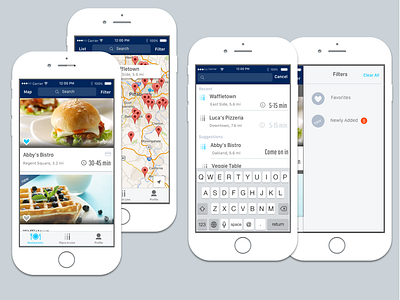 Restaurant discovery app