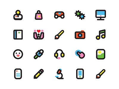 Icons/ Toca Boca by Hugo Villarreal on Dribbble