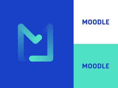 Moodle redesign concept app brand brands logo moodle moodle template web design