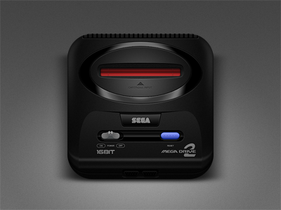 Sega Mega Drive 2 icon console icon ios megadrive sega