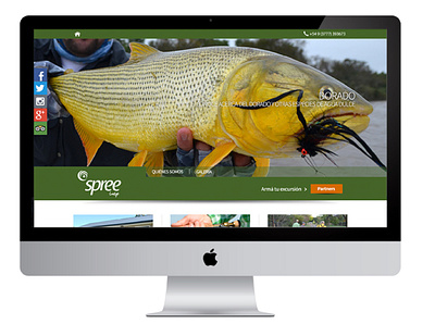 SPREE LODGE - Branding & Wed Design branding design logo ui ux website