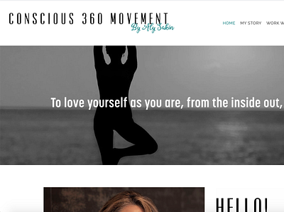 Conscious 360 Movement branding concept design development flat graphicdesign icon typography ui ux vector web webdesign website