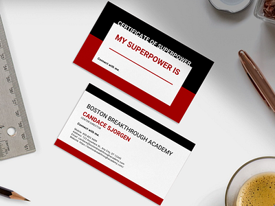 BBA Business Card branding businesscard design graphicdesign vector