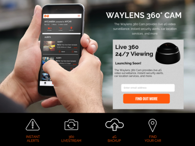 Waylens 360 Cam Concept