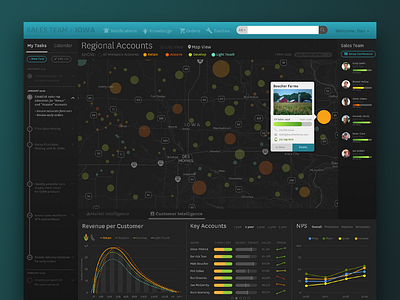 Sales Management crm customer relationship management data visualization sales management