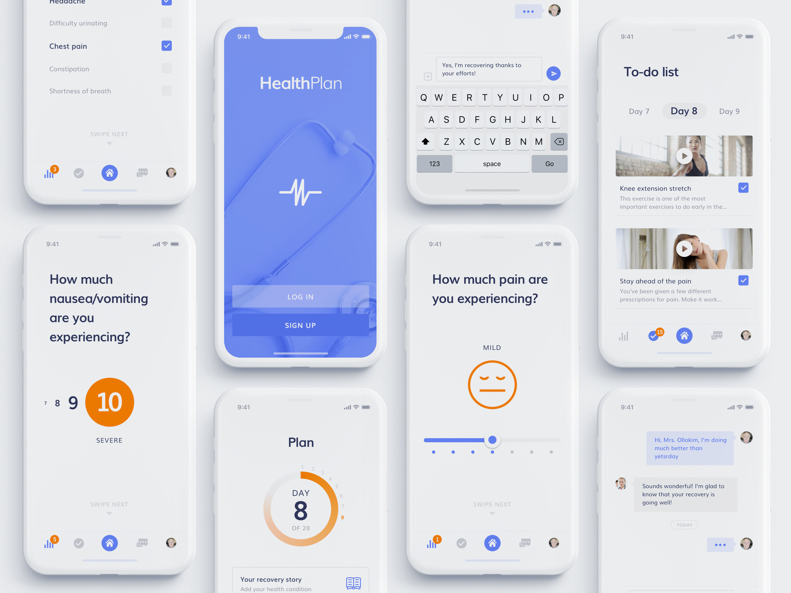 HealthPlan by Anatoly on Dribbble