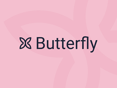 Butterfly Health brand brand design branding butterfly clinical graphic design health healthcare logo logo design logotype medical minimal pink startup startups symbol tech visual design visuals