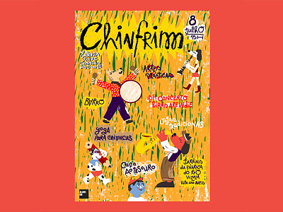 Chinfrim children illustration dog graphic design illustration music poster