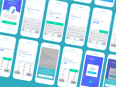 Debt Snowball App - Adding a debt app ios money app payment app ui