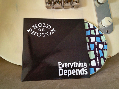 Everything Depends album cd cover guitar hold on photon jazz logo music telecaster type