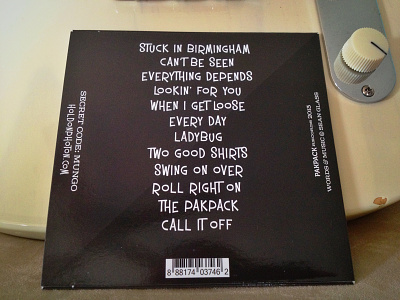 And the back... album cd cover guitar hold on photon jazz music telecaster track list type