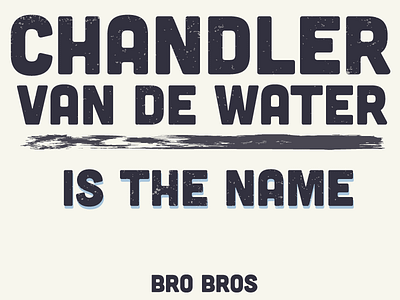 Cubano is taking over awesome chandler van de water cubano font type