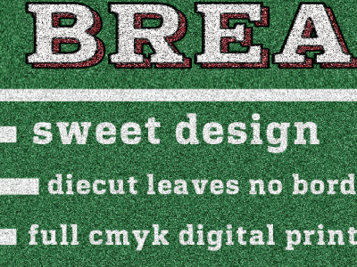 Breakdown Slide grass sports texture type