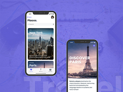 Travel App UI