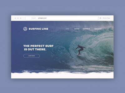 Surfing Line Website