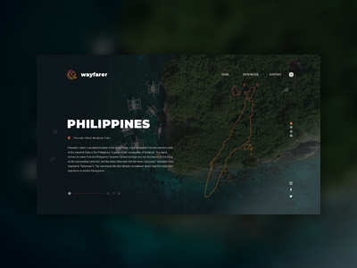 Wayfarer - Travel Website philippines travel
