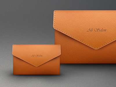 Leather Envelope (Fixed shadows)