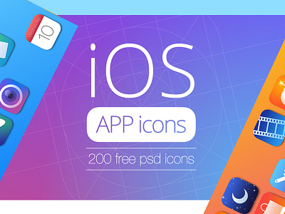 Free iOS App Icons app apple free icons free ios icons ios psd psd icons