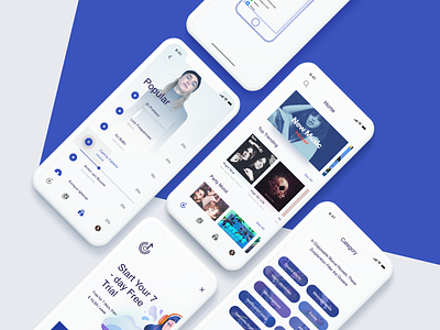 Music app concept app app concept design mobile app design uidesign