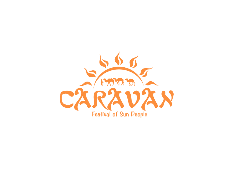 Caravan branding font logo logotype mark typography