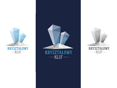 Kryształowy Klif Logo / Concept 3.0 branding emblem identity logo logotype symbol visual identity