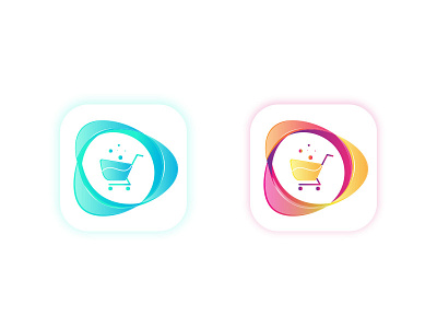 Start Shoping Logo android graphic design illustrations ios logo shopping