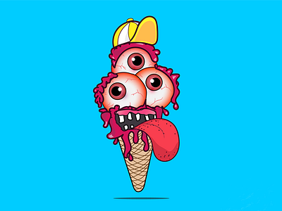 ice cream illustration art cream graphic ice illustration vector
