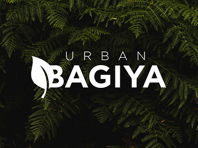 Logo Design | Urban Bagiya branding branding and identity leaf leaflogo leaves logo logodesign natural nature